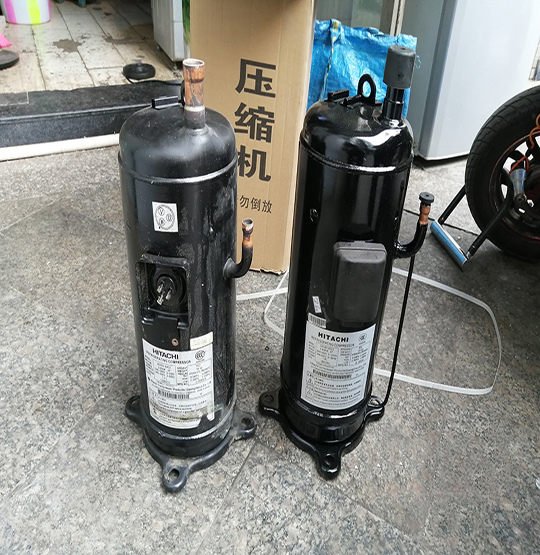 长岭中央空调压缩机的更换维修
